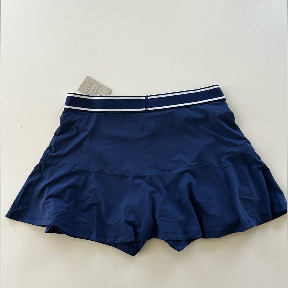 Peter Millar Slate Blue UPF 50+ Sun Protection Tennis Pickleball Skirt L